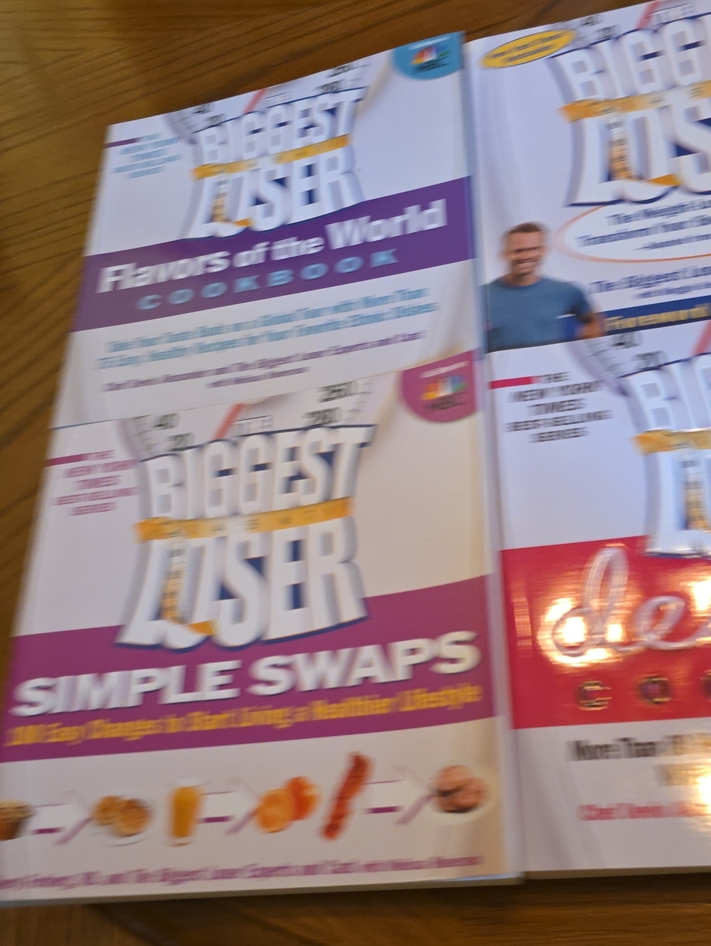 The Biggest Loser Set Of 4 Cookbooks